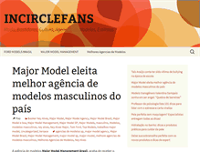 Tablet Screenshot of incirclefans.org